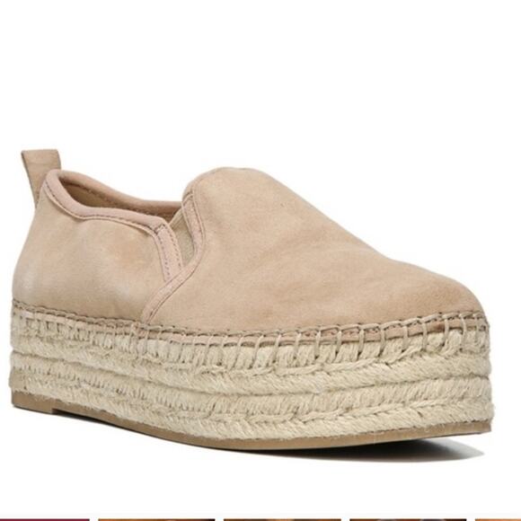 NWOT SAM EDELMAN platform espadrilles 10.5 - Picture 1 of 8
